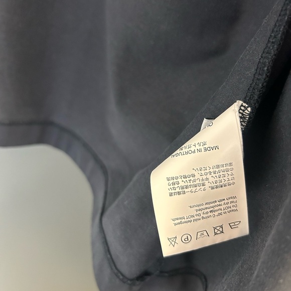 Our Legacy EUC men’s size 46 (oversized S) dark navy deconstructed Shirt /Jacket - Picture 14 of 14